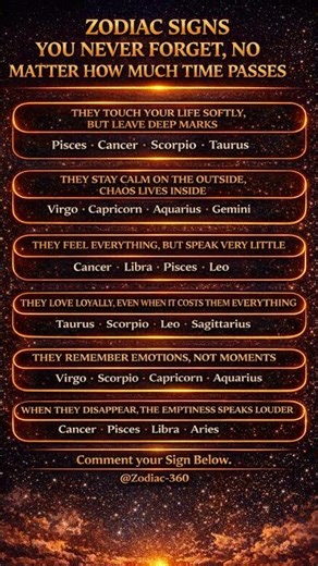 Why Some Zodiac Signs Stay in Your Heart Forever ❤️ #Soulmates