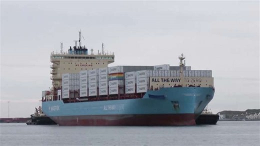 Maersk posts Q3 above forecast but shares fall on freight rates