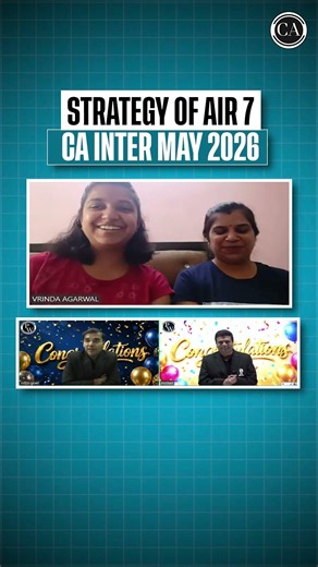 The Strategy Behind AIR 7 🏅🔥#cawallah #caintermay2026 #caintermediatebypw