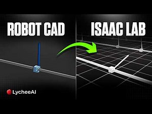 Design & Train your own Robots | From CAD (Onshape) to URDF to Isaac Sim to Isaac Lab