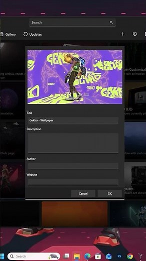 How to make your desktop look better ! Valorant Gekko