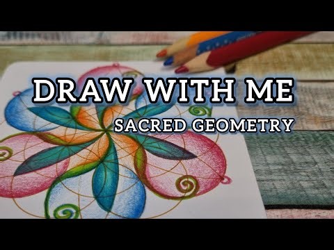 Sacred Geometry Drawing Meditation | Intuitive Art Process for Relaxation