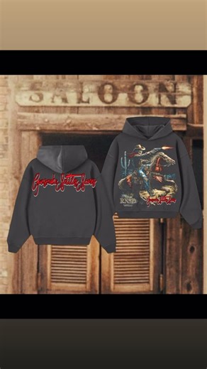 RestlessNightSleeplessDreams on Instagram: "Gunsmoke Collection V1// Restless Studios® For the ones built for the wild. The Gunsmoke Rider Hoodie — heavy detail, rugged energy. Cut for comfort, designed to stand out. Available in multiple sizes, limited run only. Tap in before it’s gone."