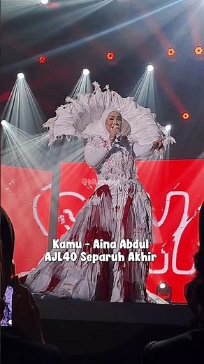 Kamu - Aina Abdul | AJL40 Separuh Akhir #SFAJL40 #AJL40 #ainaabdul