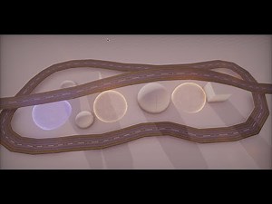 Flax Engine | how to Create road from spline