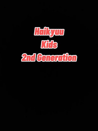 Exploring Nekoma: Haikyuu 2nd Generation Characters