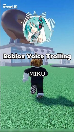 Voice Trolling as Hatsune Miku - How to Sound Like Miku in Roblox #voicetrolling