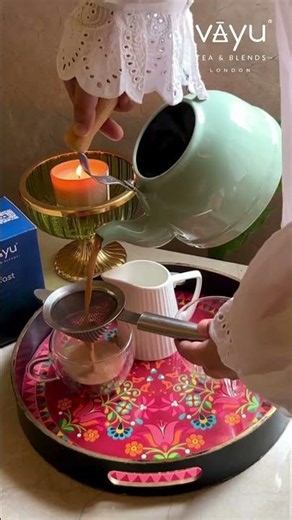 No dust No Bullshit Only real tea English Breakfast Tea ☕#vayutea #morning #tea #health
