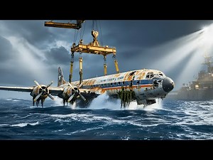 Found Under the Ocean Flying Tiger Line L 1049H Super Constellation Restoration!
