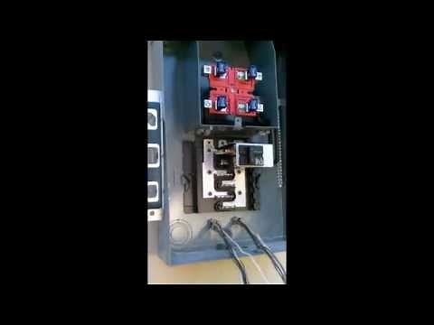 Electric Service Panel Installation/Upgrade walkthrough. Exterior, Overhead Service