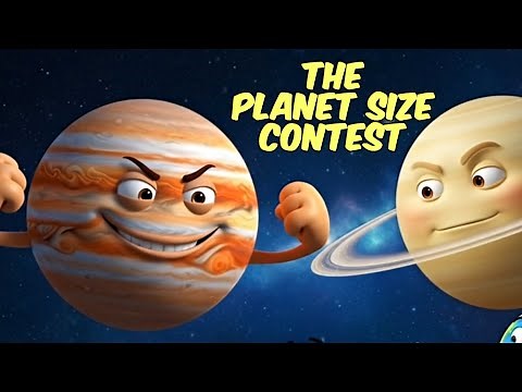 Jupiter vs. Saturn: The ULTIMATE Size Showdown! 🤯