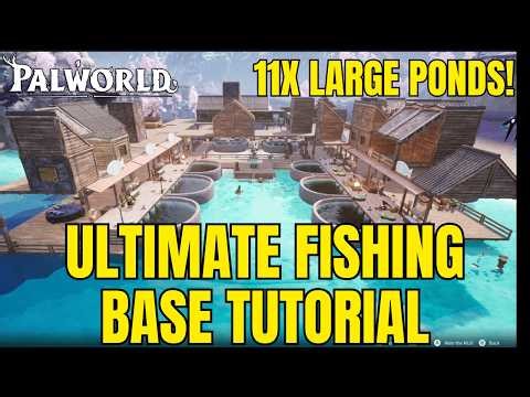 BEST FISHING BASE Complete Tutorial PALWORLD UPDATE