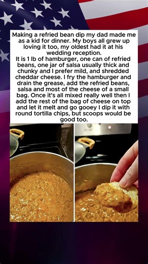 My Dad Made This Bean Dip for Me — Now It’s Served at My Son’s Wedding Reception