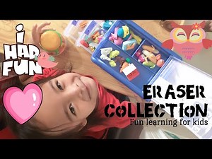 Koleksi Penghapus Zara Cute | Belajar sambil Bermain | Eraser Collection