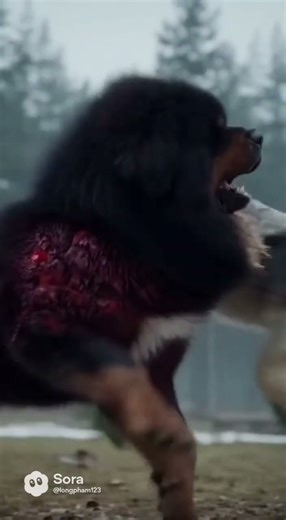 Tibetan Mastiff vs 3 Wolves: Bloody Backyard Lamb Rescue Caught on Camera