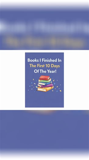 10 days into the year and I already chose chaos 📚💥 Finished more books than I finished my holiday leftovers and yes, my TBR is already judging me. New year. Same reader energy. Fast reads, mood reads, questionable life choices—but make it bookish. If this pace continues… send snacks. And bookmarks. And emotional support. 👉 Swipe to see what I finished in the first 10 days of the year QOTD: ✨ How many books have you finished so far this year? Are you ahead, behind, or ignoring the count entire