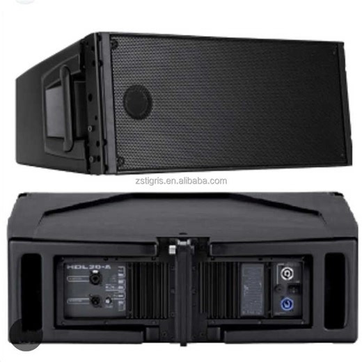 HDL 20-A Dual 10 Inch 2 Ways Active Line Array Speaker Passive pa Sound System Hdl 20a Audio Powered Line Array Speakers