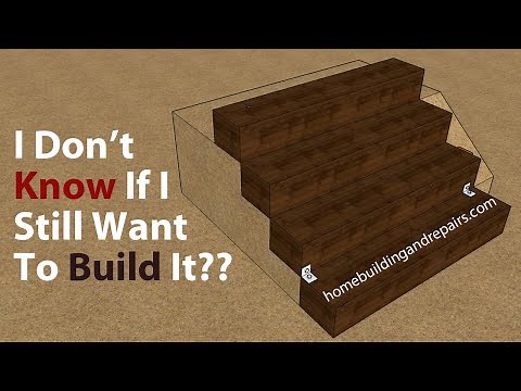 Design And Construction Ideas For Building Landscaping Stairs With Railroad Ties