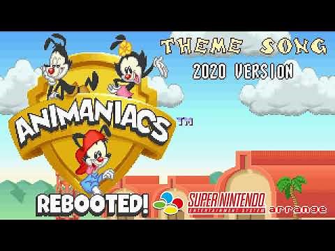 Animaniacs theme song (2020 version) - Super Nintendo arrange - Instrumental