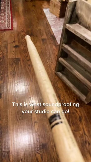 FINALLY done soundproofing the new studio! #homestudio #recordingstudio