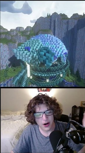 Heres why Zoras Domain was the HARDEST Build on my BOTW Map in Minecraft...