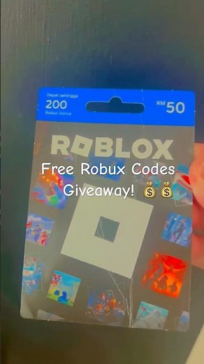 Real Robux Code GIVEAWAY!!! #robuxcode #roblox #robloxcodes #robux #fyp