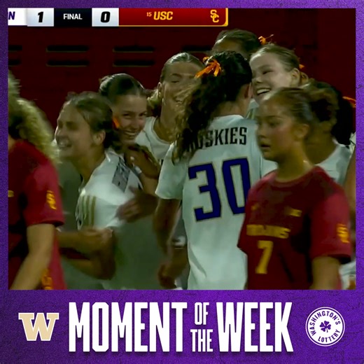 That’s how you open conference play 😤 Washington Women's Soccer takes down No. 15 USC on the road to claim our Moment of the Week! | Washington Athletics
