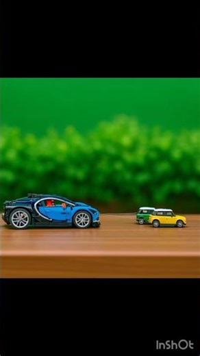 #viralvideo 3 Tiny Cars vs 1 Supercar! Can They Finally Pull It?” #shorts