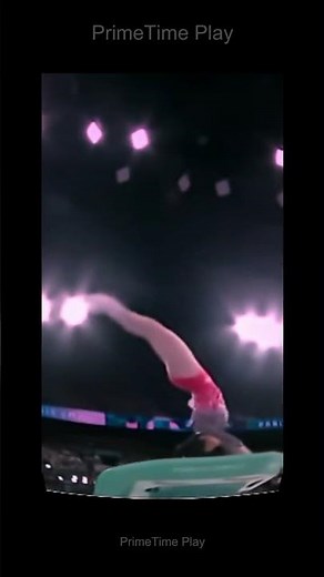 This Floor Routine is INSANE 🔥 #olympics #gymnastics
