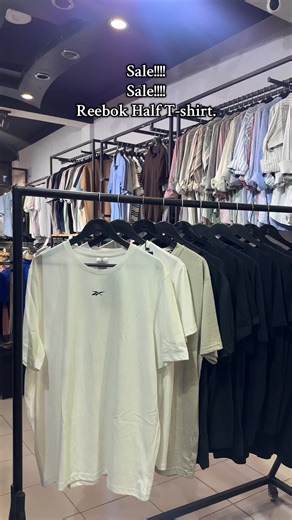 Reebok Half T-Shirt Sale: Limited Time Offer