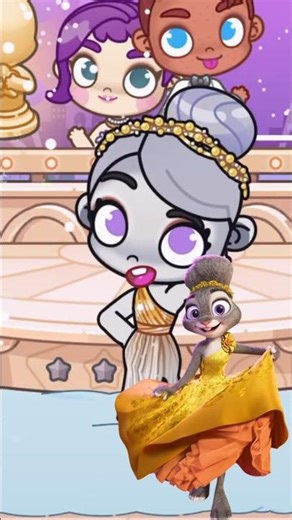 judy🐰 character tutorial Avatar world #avatarworld #tocaboca #shorts #trend #fypシ