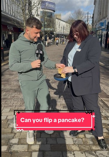 Can You Flip a Pancake? Public Challenge on Pancake Day!