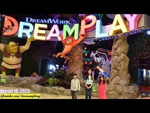 Hulyan and Maya's Trip to Dreamwork's DreamPlay at the City of Dreams. Family Indoor Theme Park