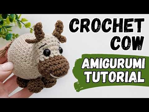Crochet Cow Amigurumi STEP by STEP Tutorial