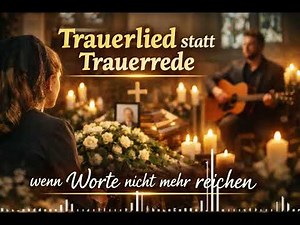 Trauerlied statt Trauerrede – sag, was dein Herz nicht aussprechen kann