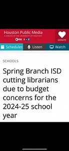 CORRECTION: SBISD serves approximately 35,000 students across their schools. The Spring Branch ISD school board eliminating all of the librarian positions? Apocalyptic, short-sighted, horrendous. | Jarrett J. Krosoczka
