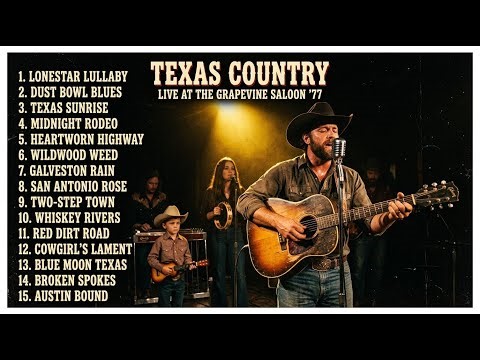Pure 70s Country Bar 🎶 Honky Tonk LIVE (Authentic Vintage Vibes) #919