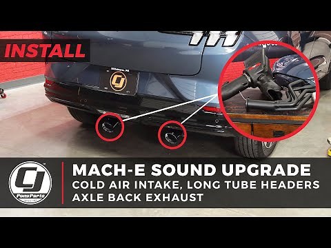 2021 Mustang Mach-E Install | Long Tube Headers & Exhaust