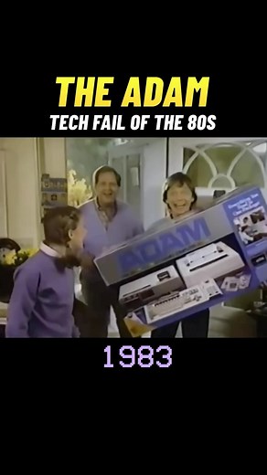 DirtyHistorian on Instagram: "Priced at $595, the ADAM was competitively positioned compared to other home computers like the Apple II and Commodore 64. When turned on, the ADAM emitted an electromagnetic pulse (EMP) that could erase data on nearby tapes, including its own. This bizarre flaw earned it notoriety and damaged its reputation. 💾"