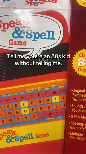 Electric Spelling Game: A Nostalgic 80s Experience
