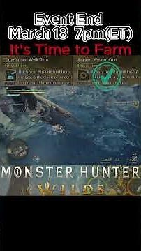 MHW - Farming Time Honed Wylk Gem & Ancient Wyvern Coin! Easy Farm Guide - Monster Hunter Wilds