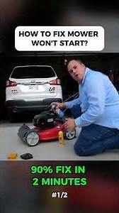 Mower Won't Start - How to fix it! Briggs and Stratton. (1/2) #LawnCare #LawnMower #ToolReview