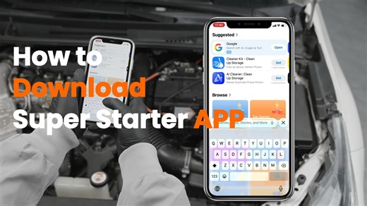 How to Download, Connect & Use the ANCEL BS200 Super Starter App | ANCEL