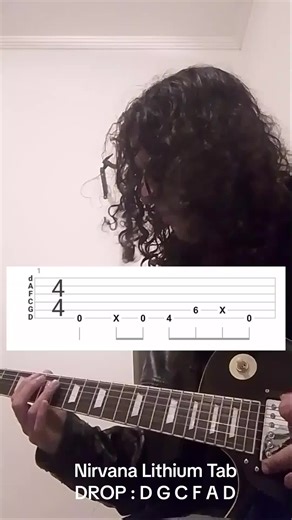 Nirvana Lithium: Guitar Tab Guide