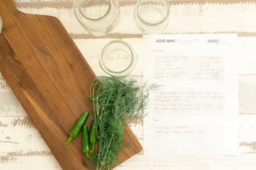 A Canning Season Calendar