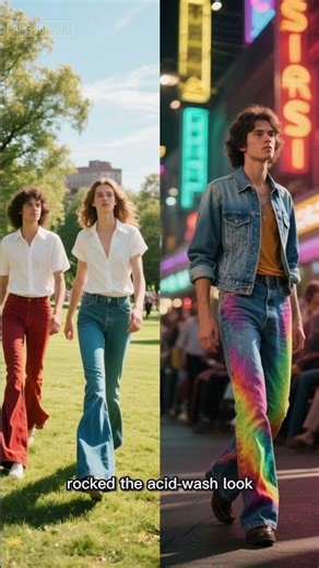 Fashion Iconic Blue Jeans