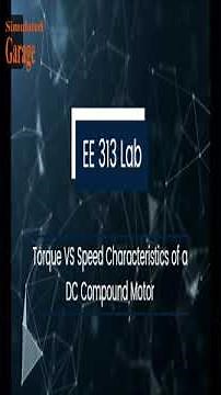 Torque Vs Speed Characteristics of DC compound Motor || Simulink