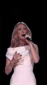 celine dion o holy night live performance #celinedion #shorts
