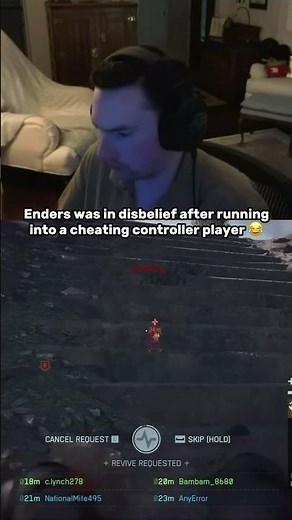 Enders Runs Into A Cheater😭