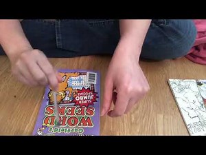 ASMR Let’s Solve a Word Search Puzzle - Whisper, Tracing